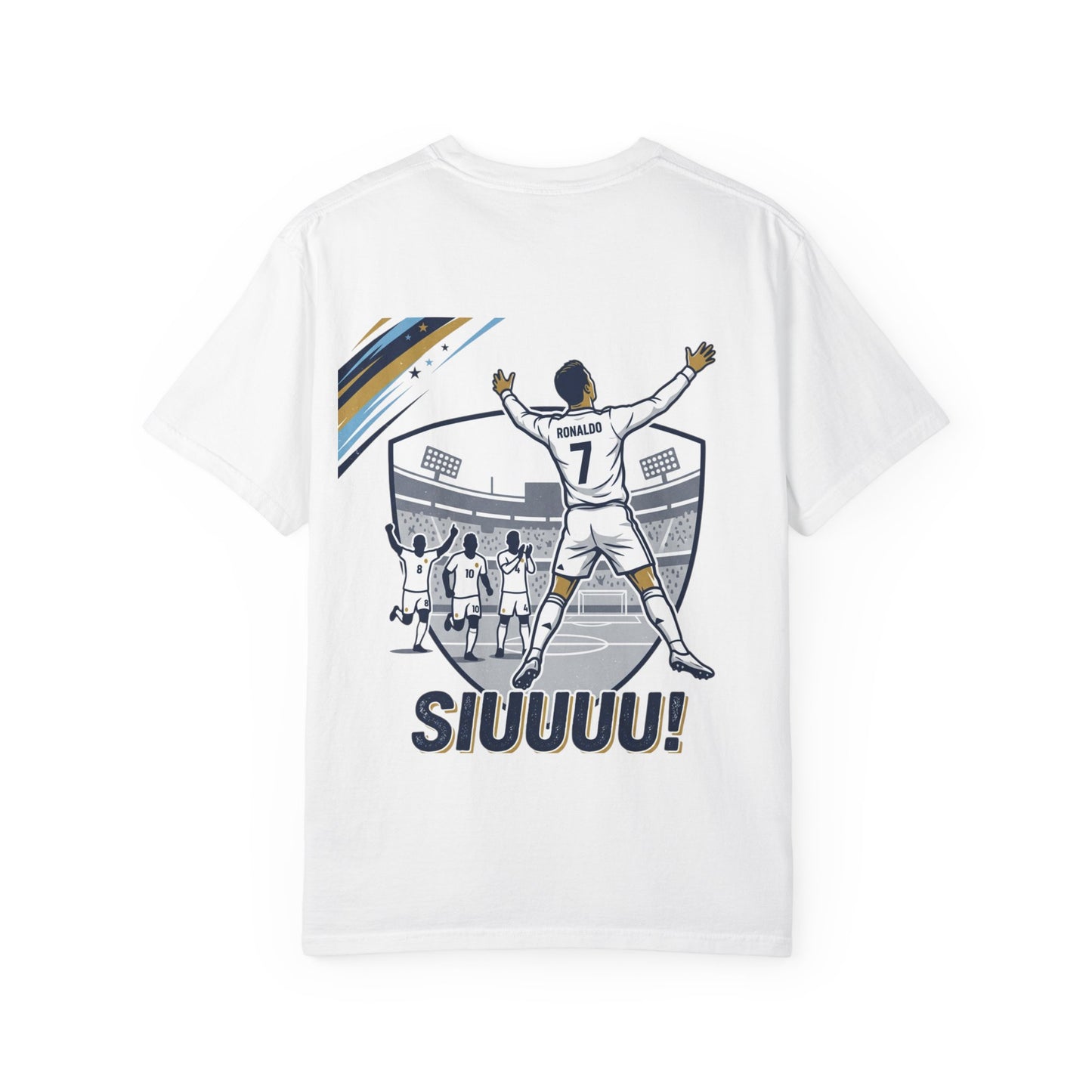 Soccer GOAT T-Shirt — ‘SIUUUU!’ Victory Graphic