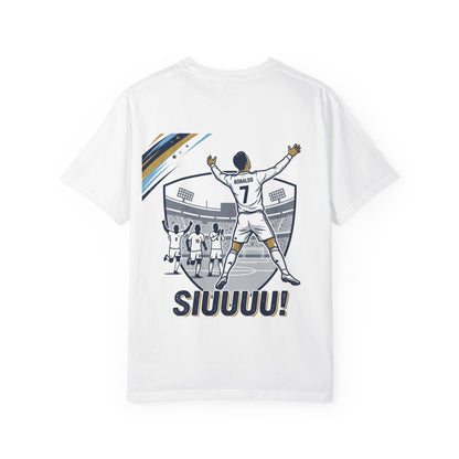 Soccer GOAT T-Shirt — ‘SIUUUU!’ Victory Graphic
